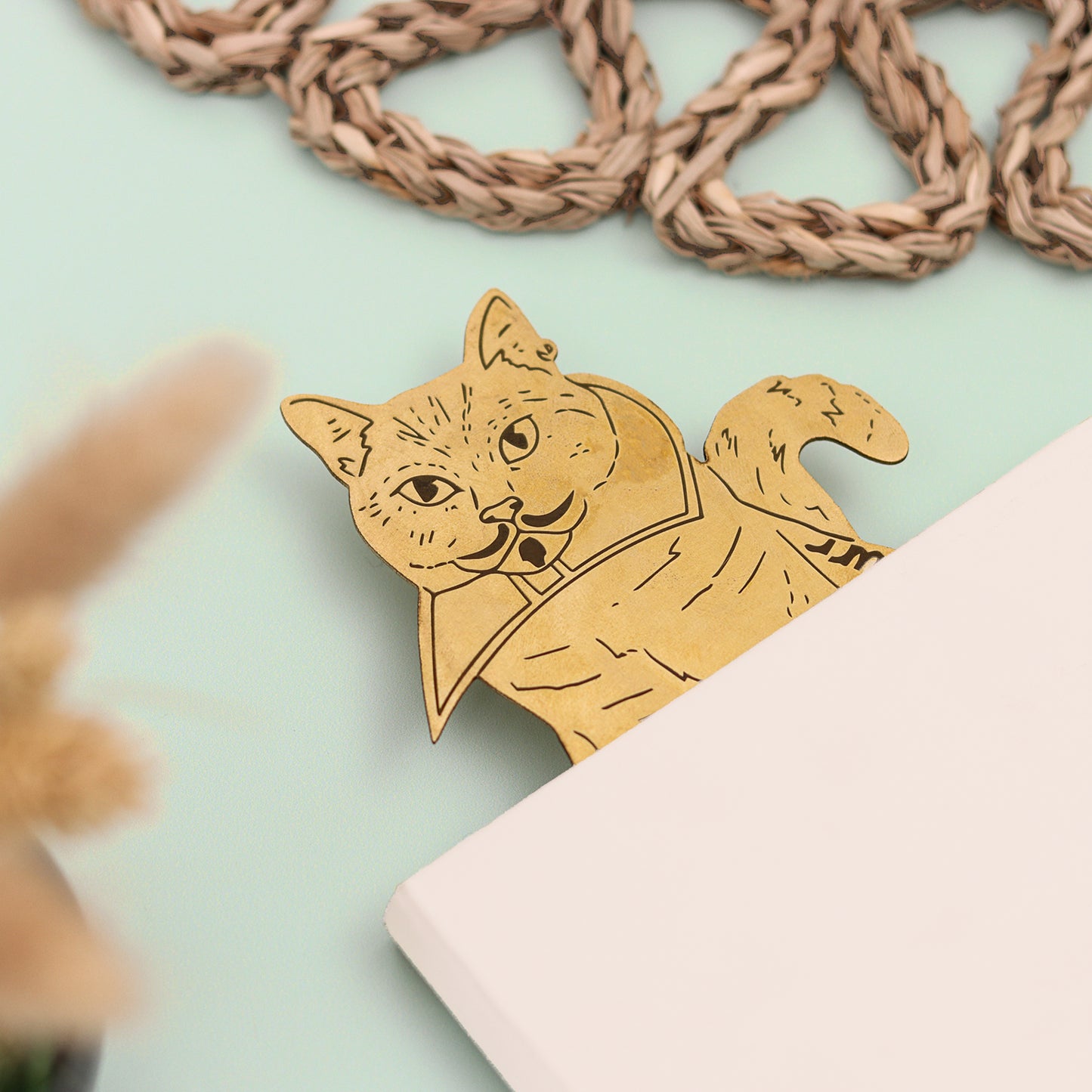 William Shakespurr cat bookmark | Fawn & Thistle
