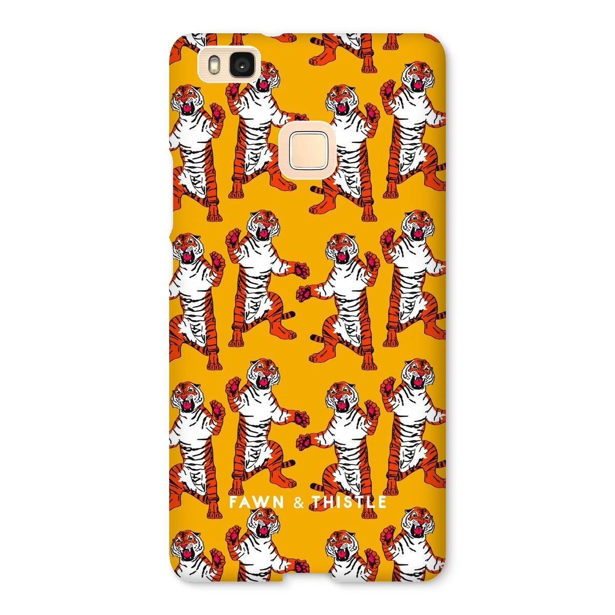 Yellow Tiger Phone Case