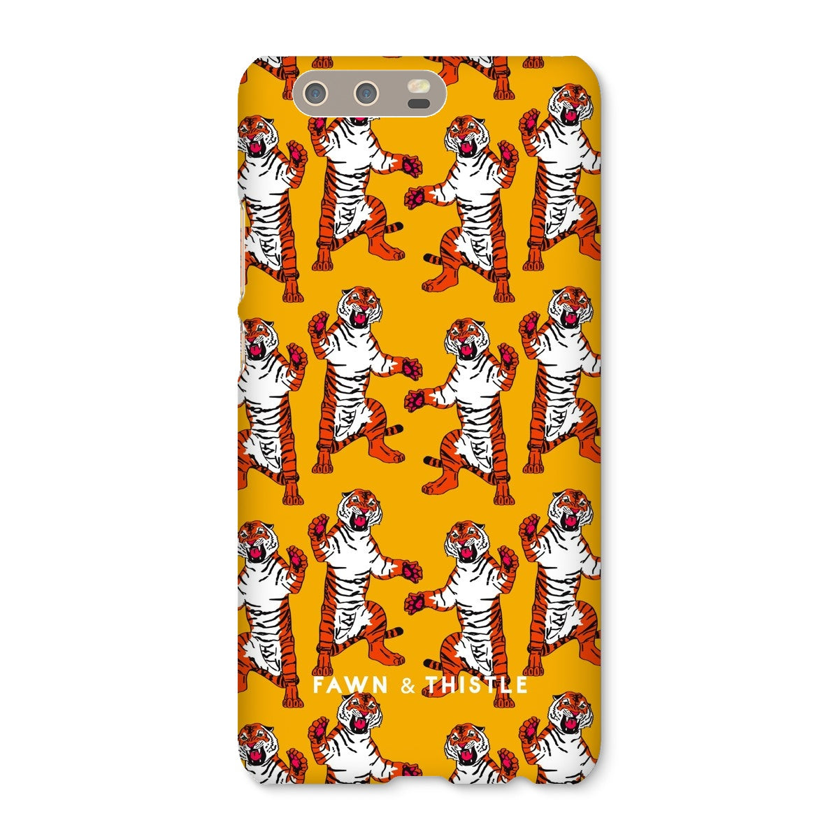 Yellow Tiger Phone Case