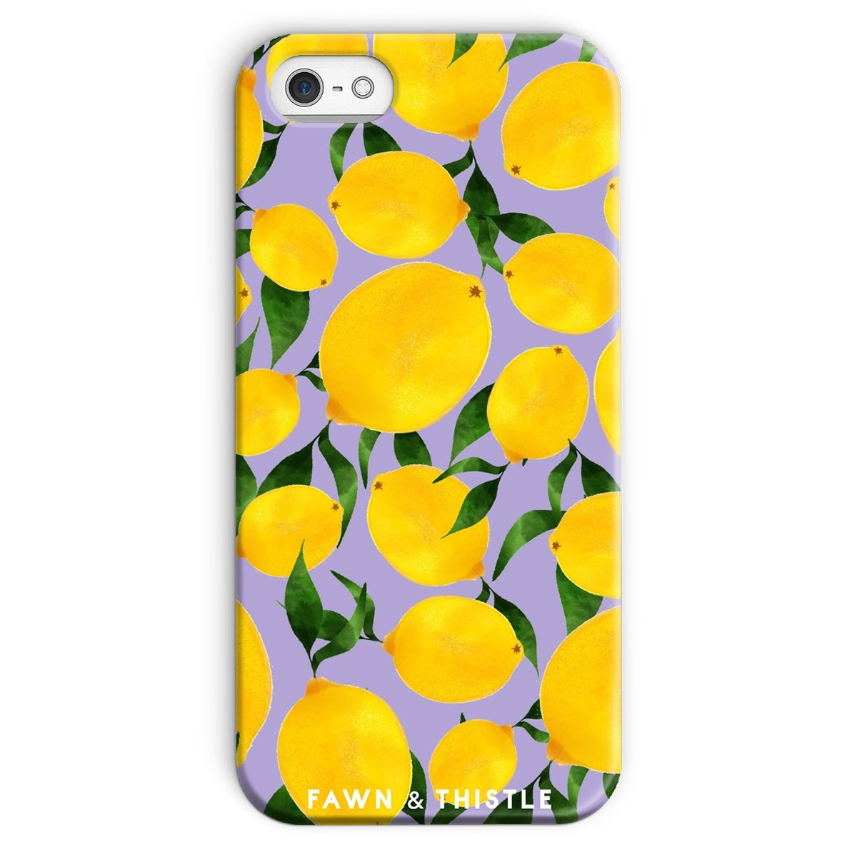 Lemon Pattern Phone Case