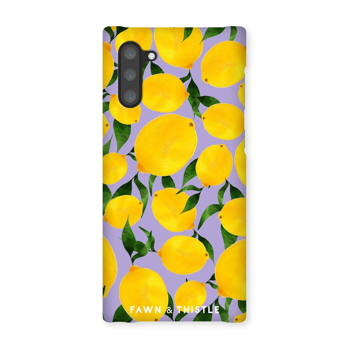 Lemon Pattern Phone Case