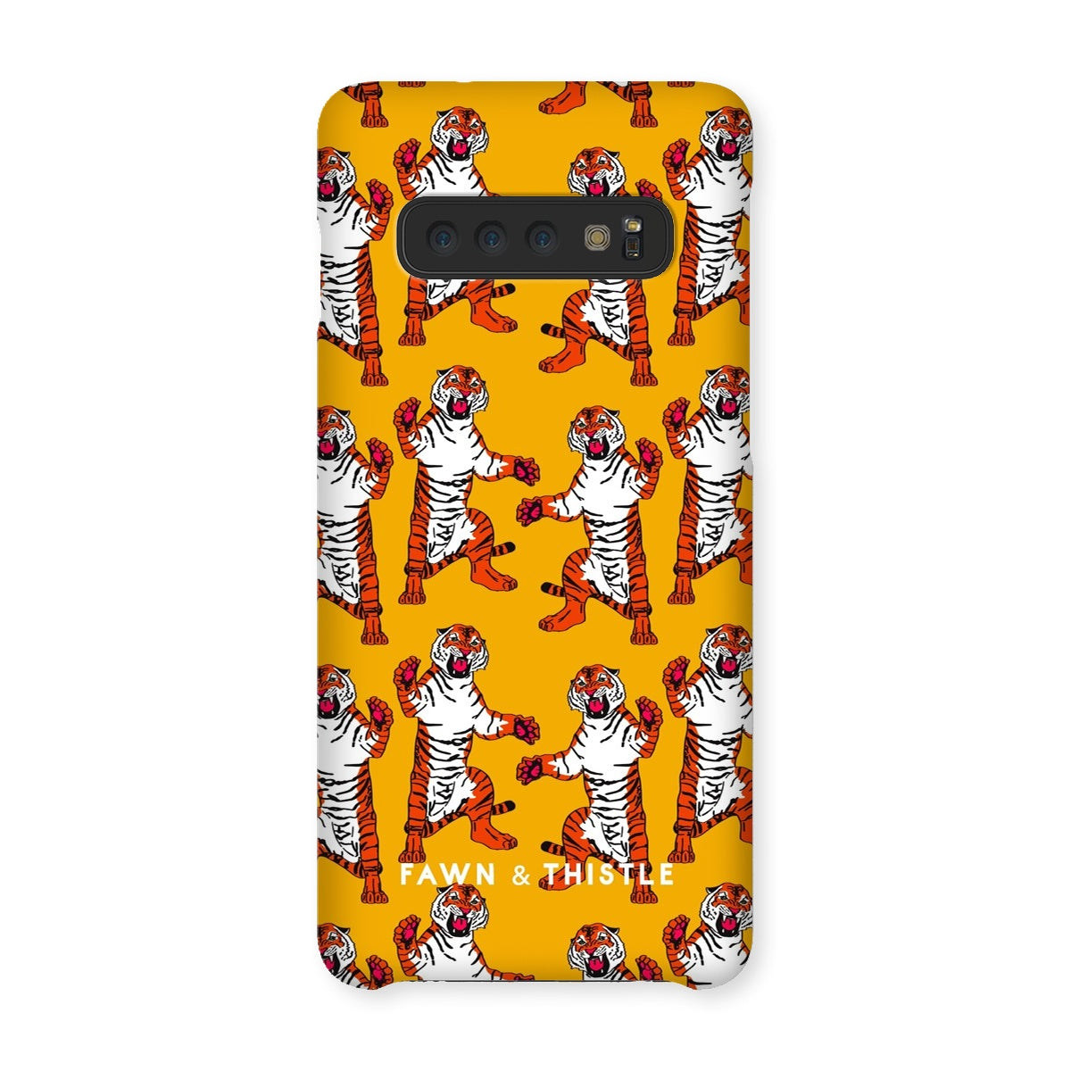 Yellow Tiger Phone Case