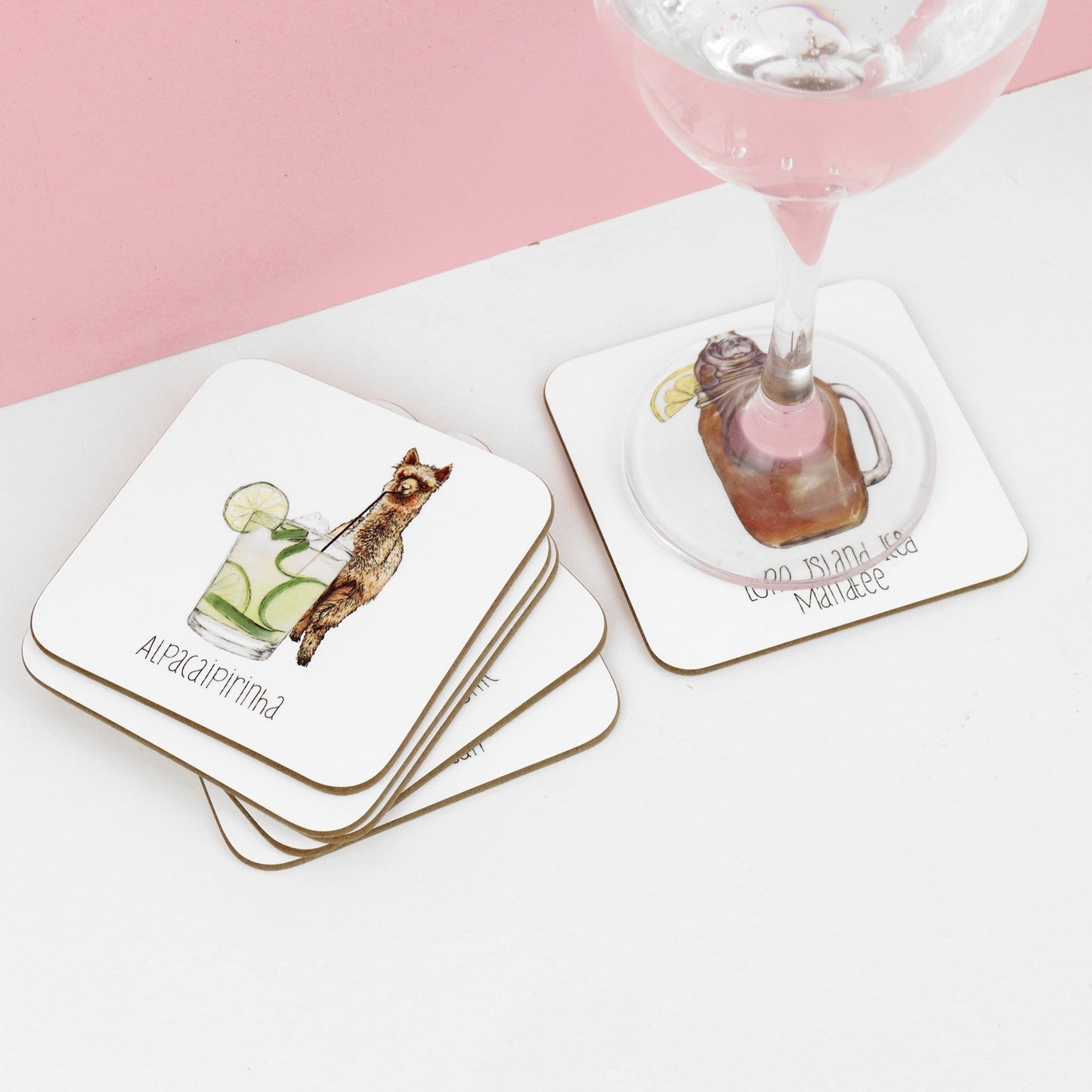 Alpacaipirinha Drinks Coaster - Fawn and Thistle