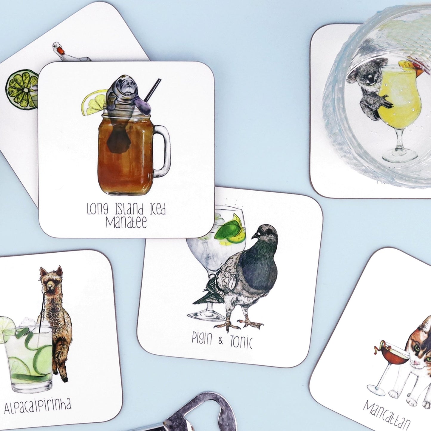 Alpacaipirinha Drinks Coaster - Fawn and Thistle