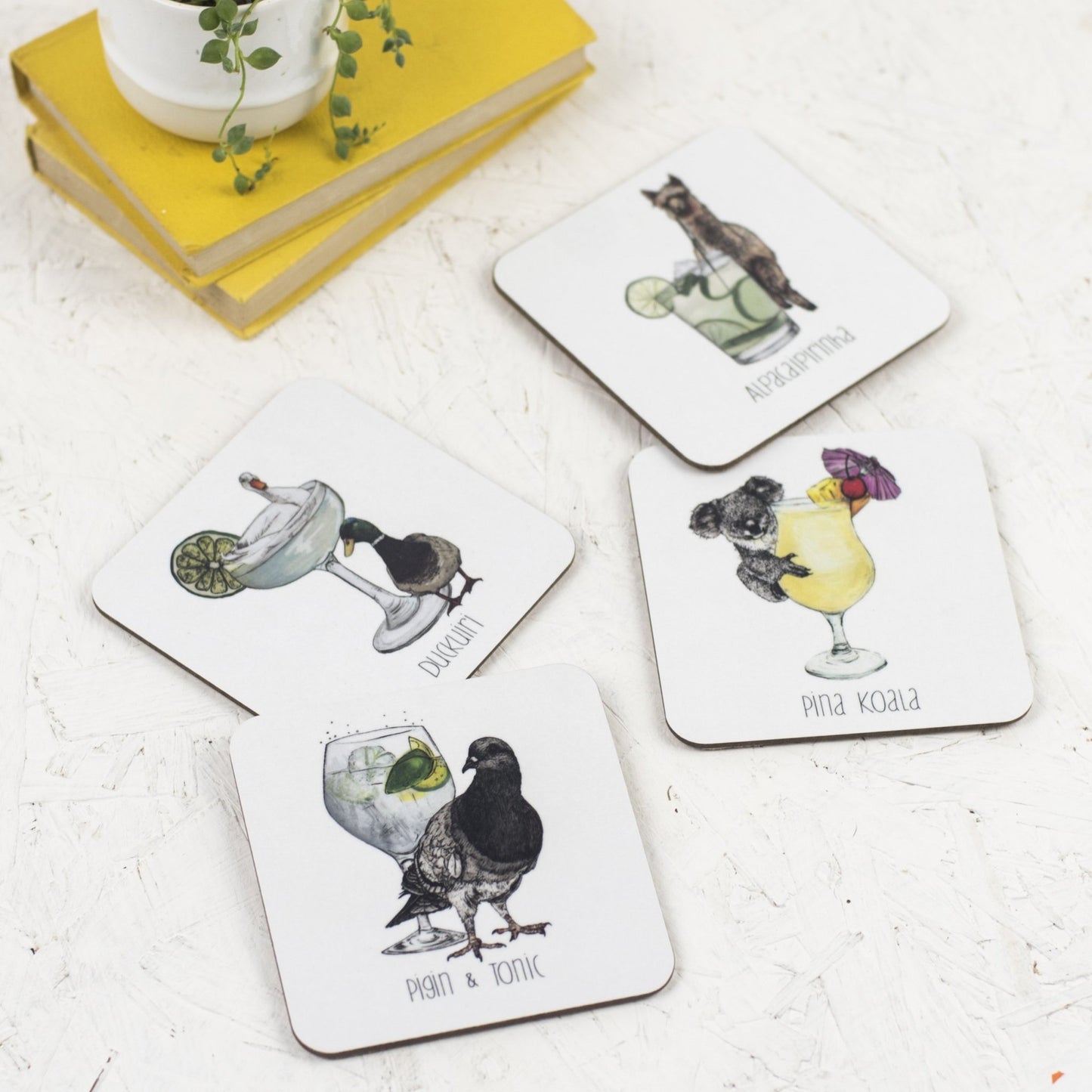 Alpacaipirinha Drinks Coaster - Fawn and Thistle