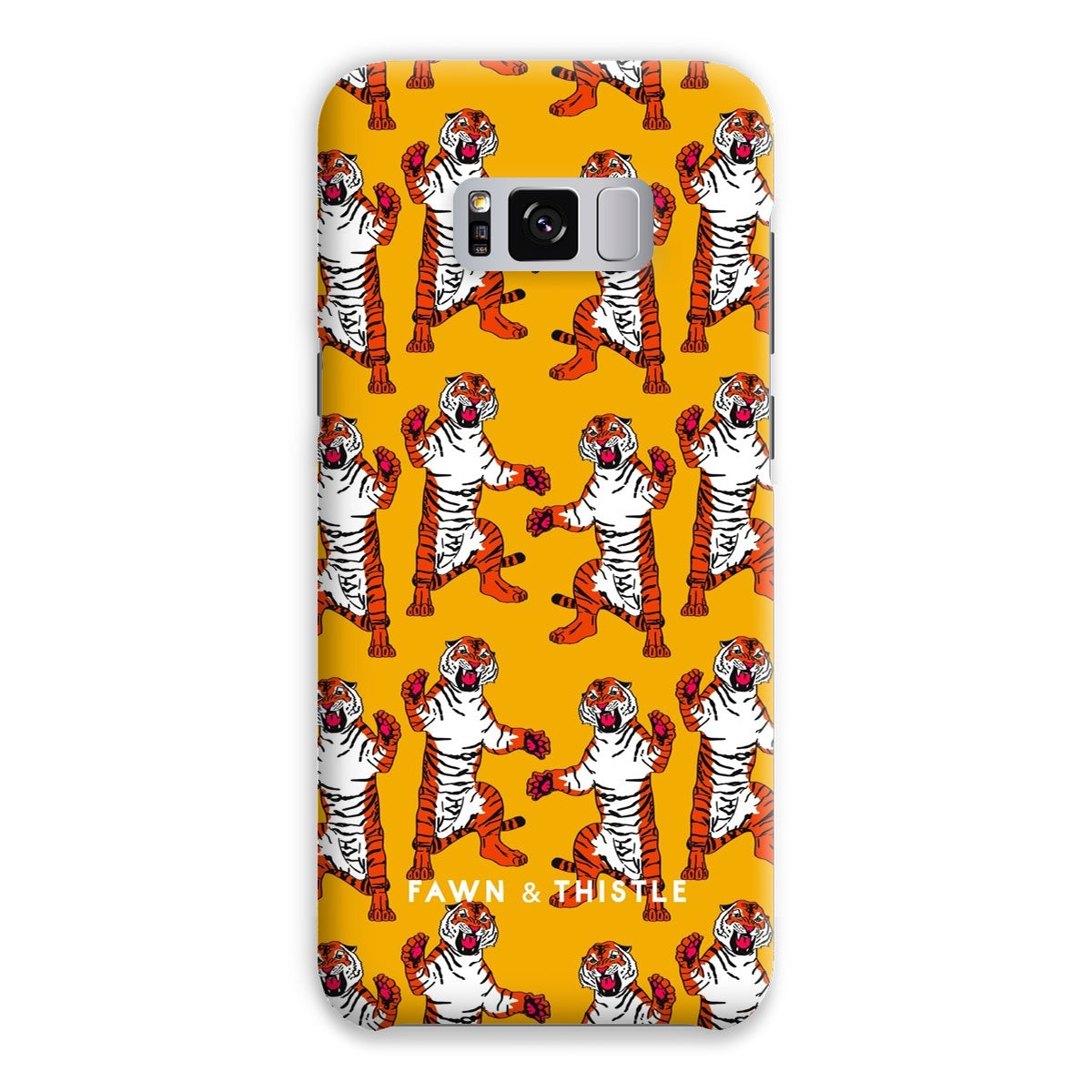 Yellow Tiger Phone Case