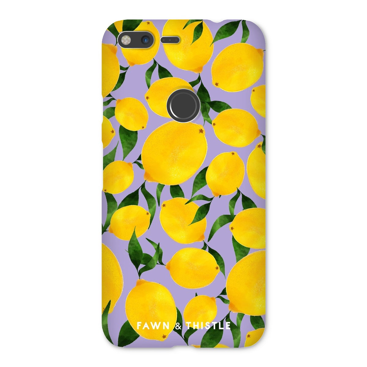 Lemon Pattern Phone Case