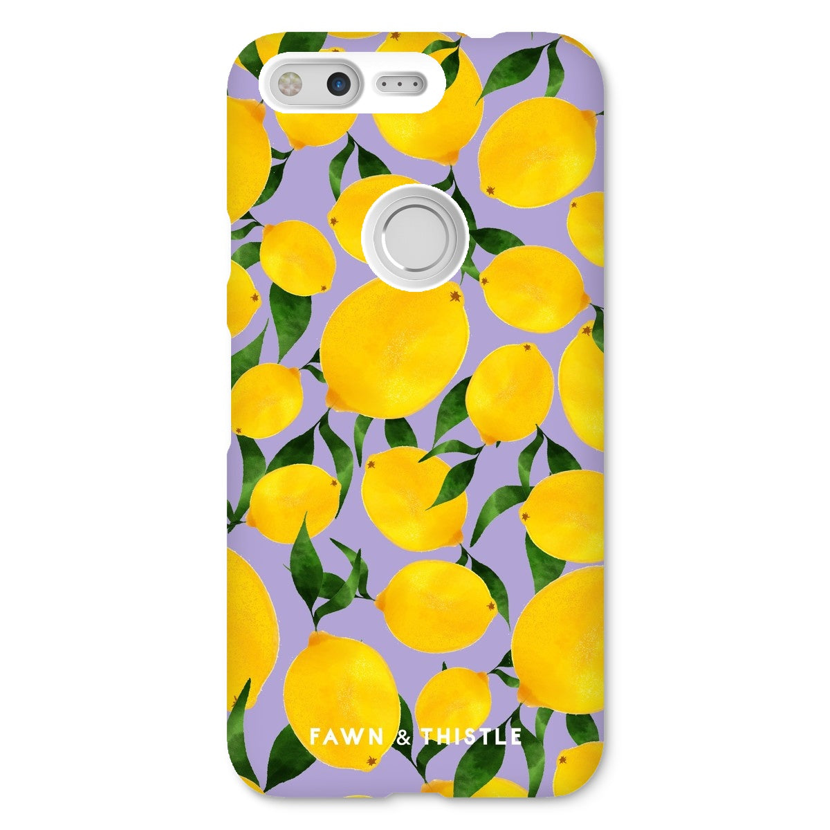 Lemon Pattern Phone Case