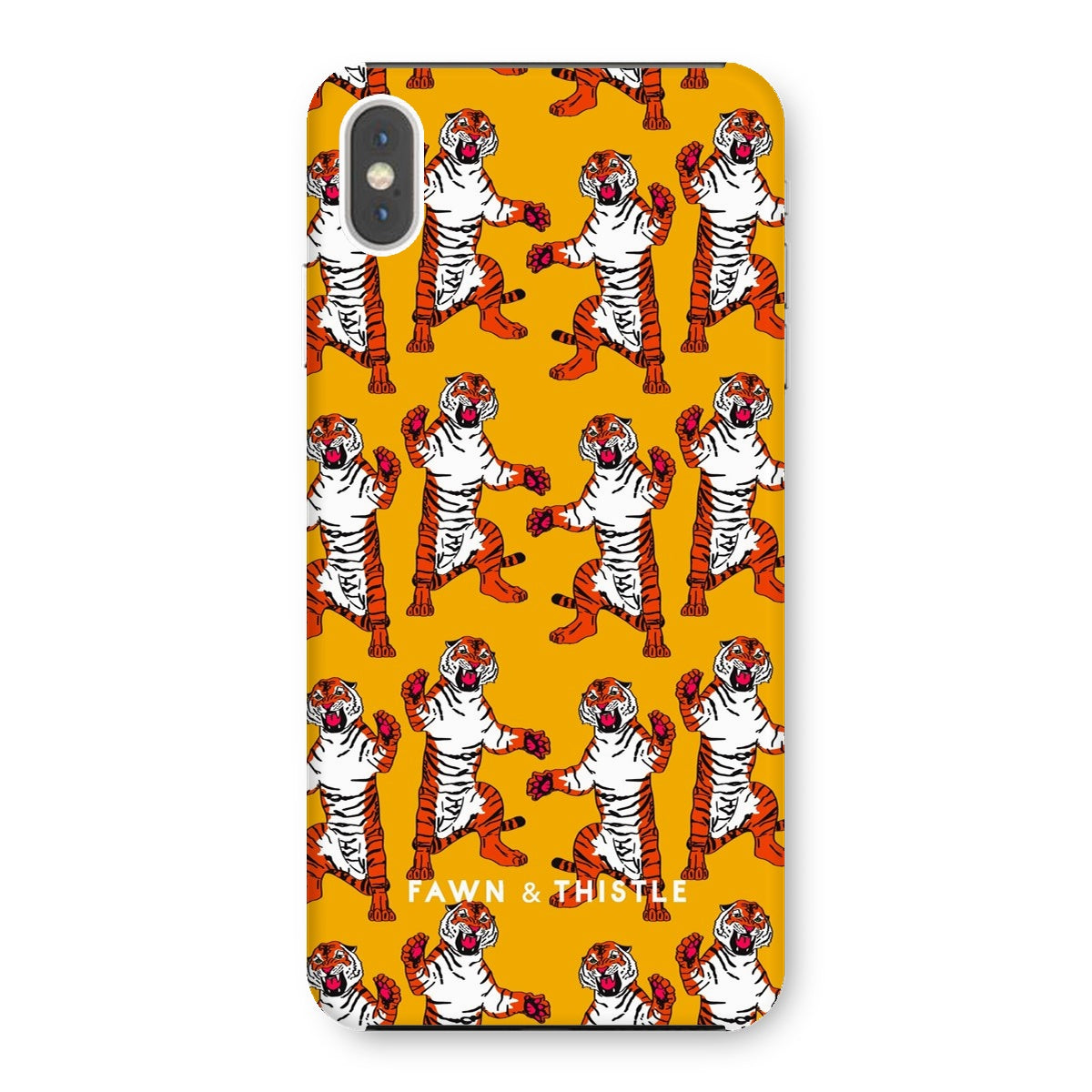 Yellow Tiger Phone Case