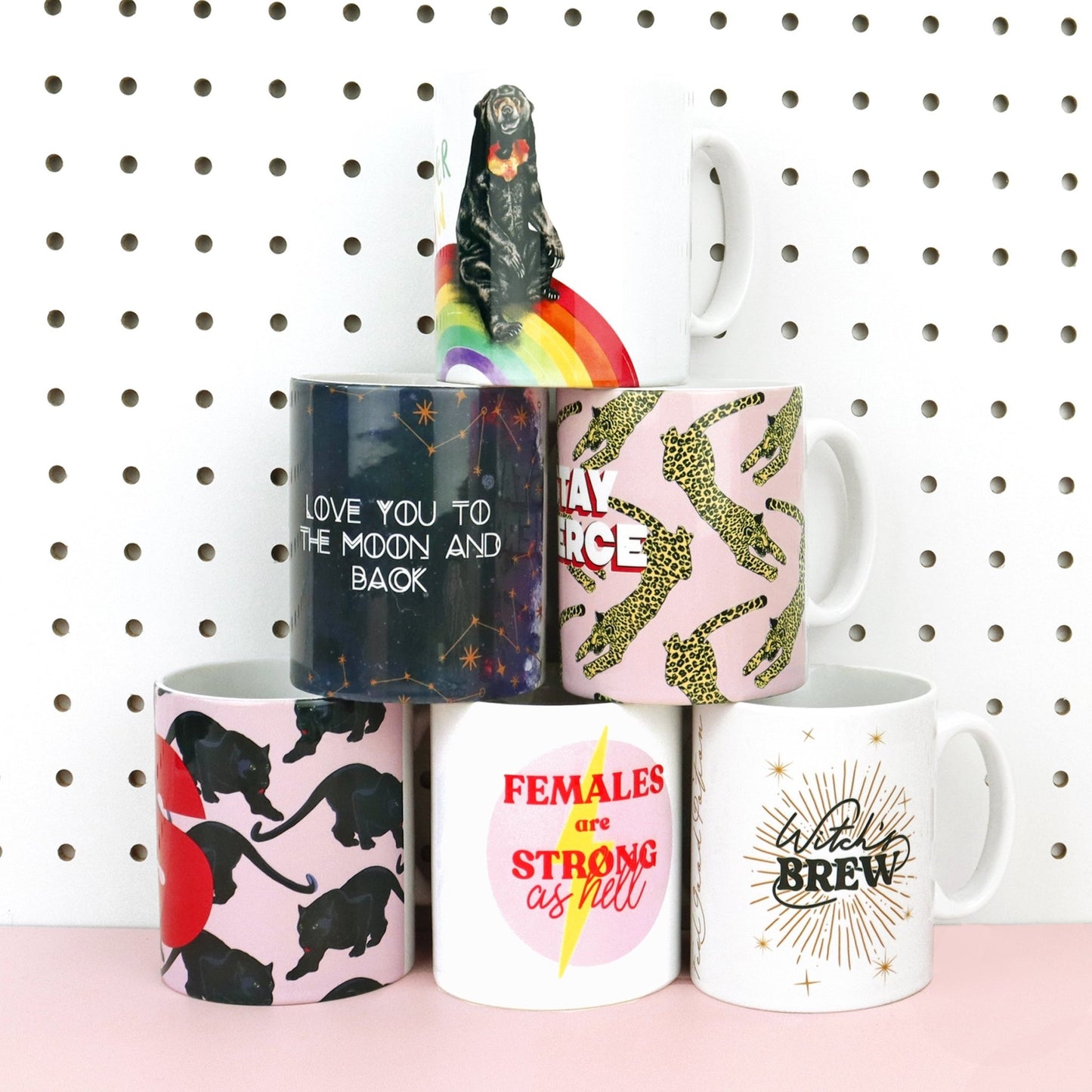 Females are Strong as Hell Coffee Mug - Fawn and Thistle