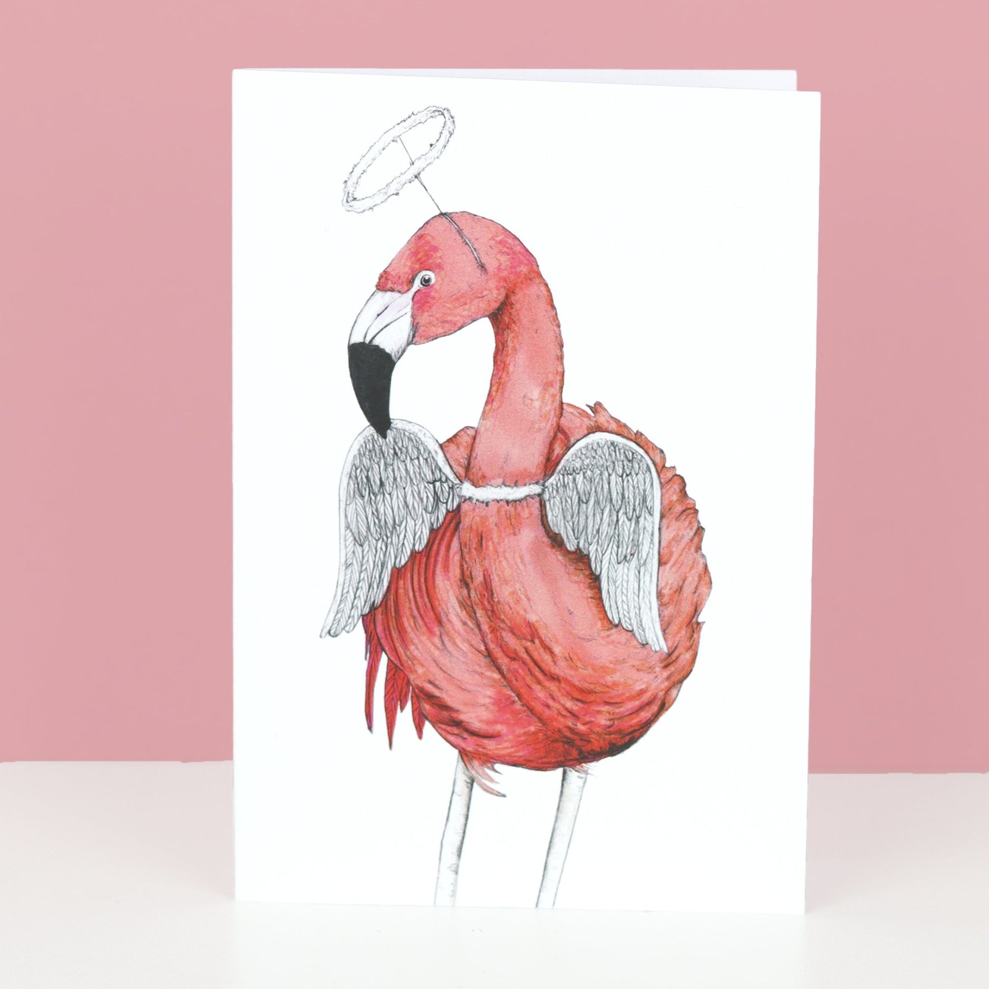 Festive Fiesta Flamingo Christmas Card - Fawn and Thistle