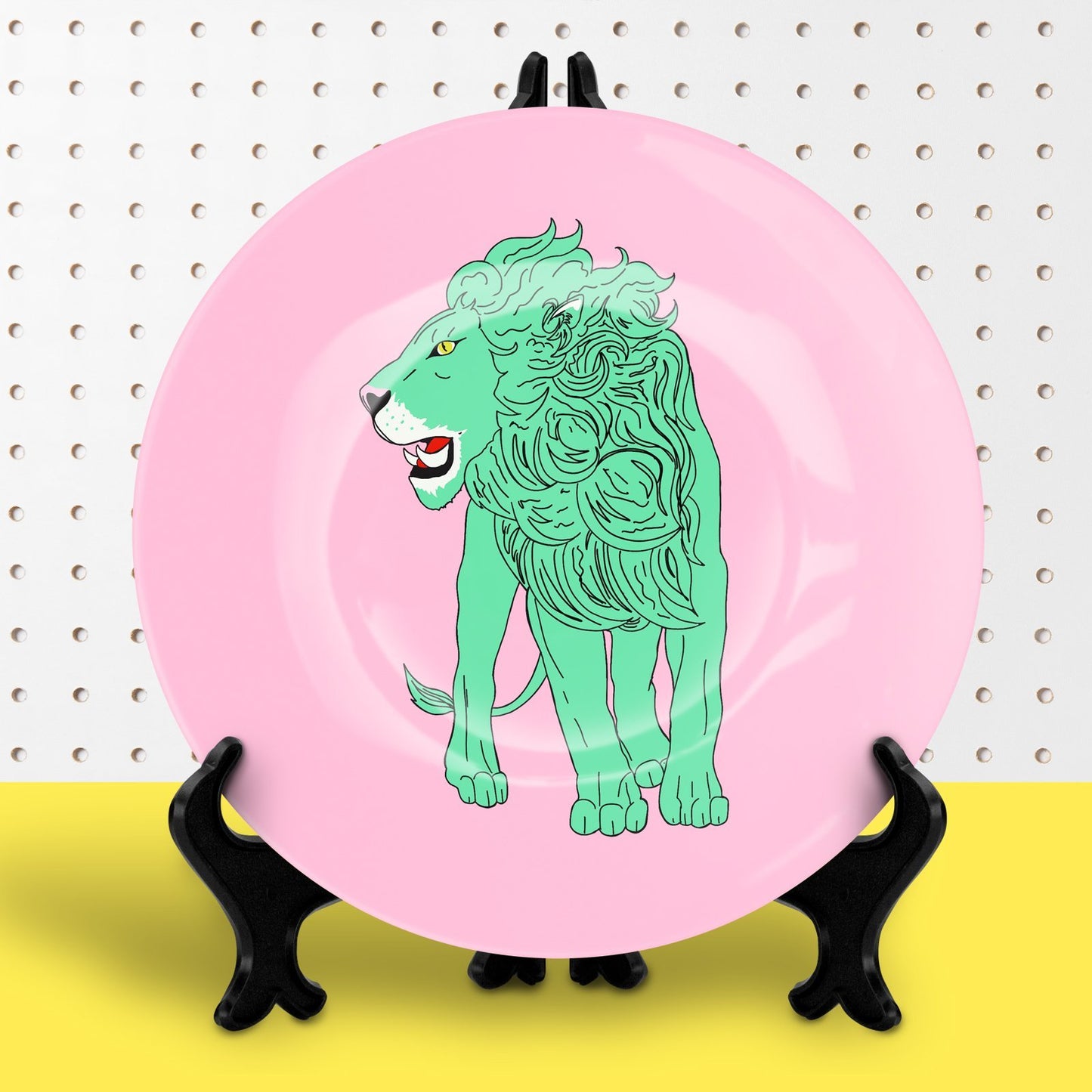 Grr Lion Plate - Fawn and Thistle