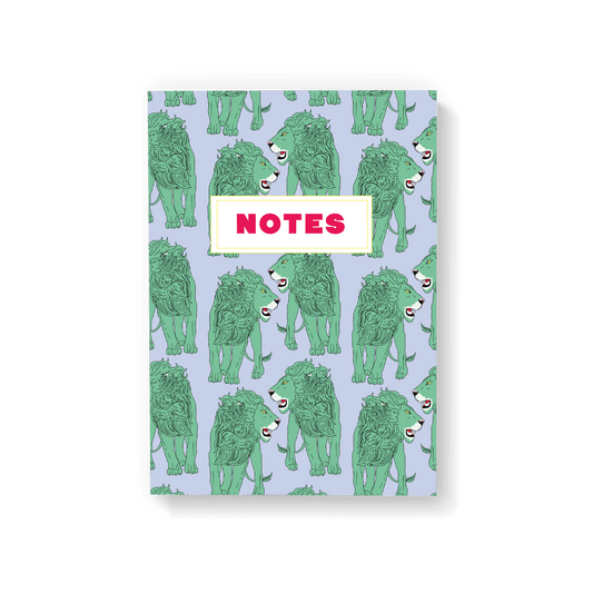 Grr Power Lion Bullet Grid Notebook - Fawn and Thistle