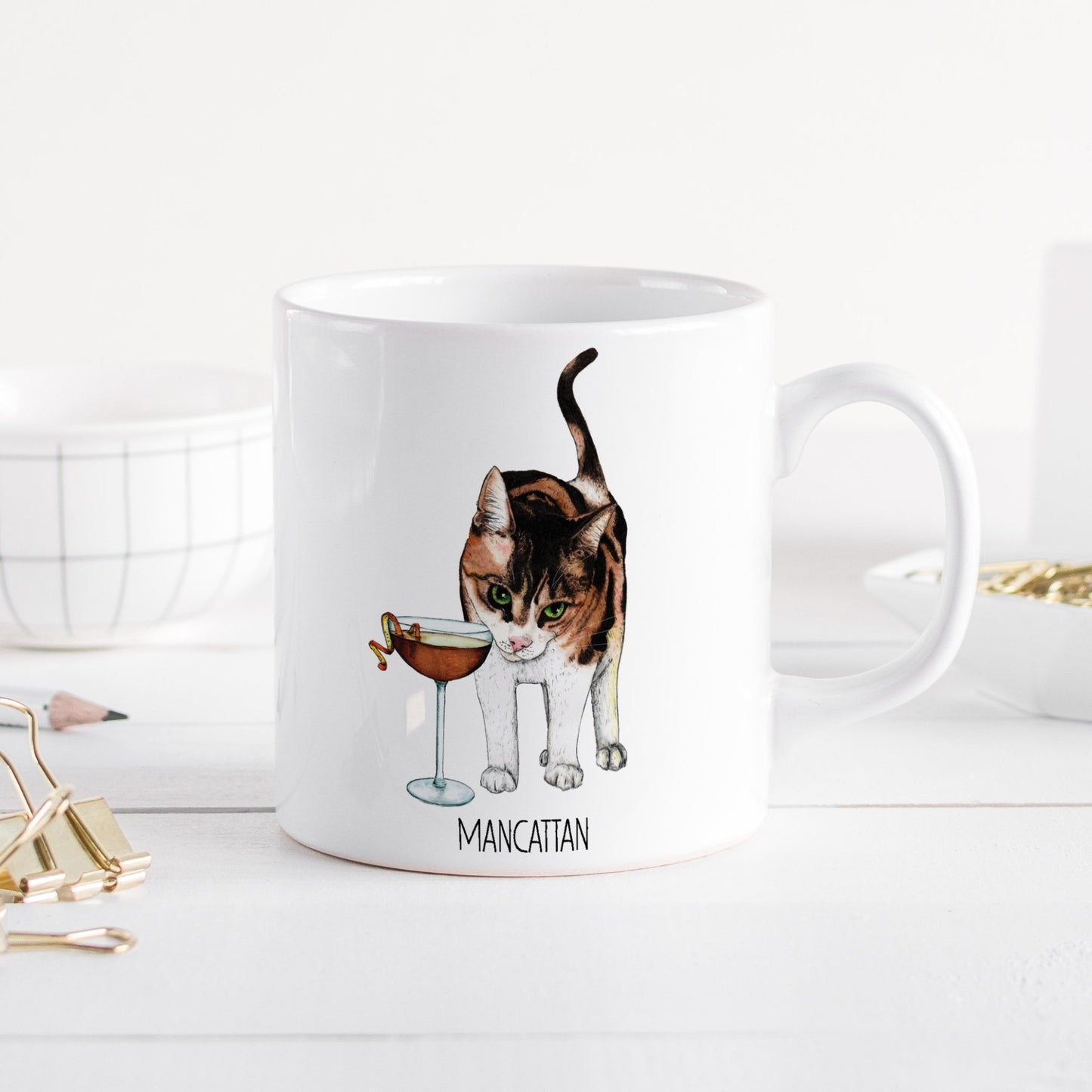 Mancattan Mug - Fawn and Thistle