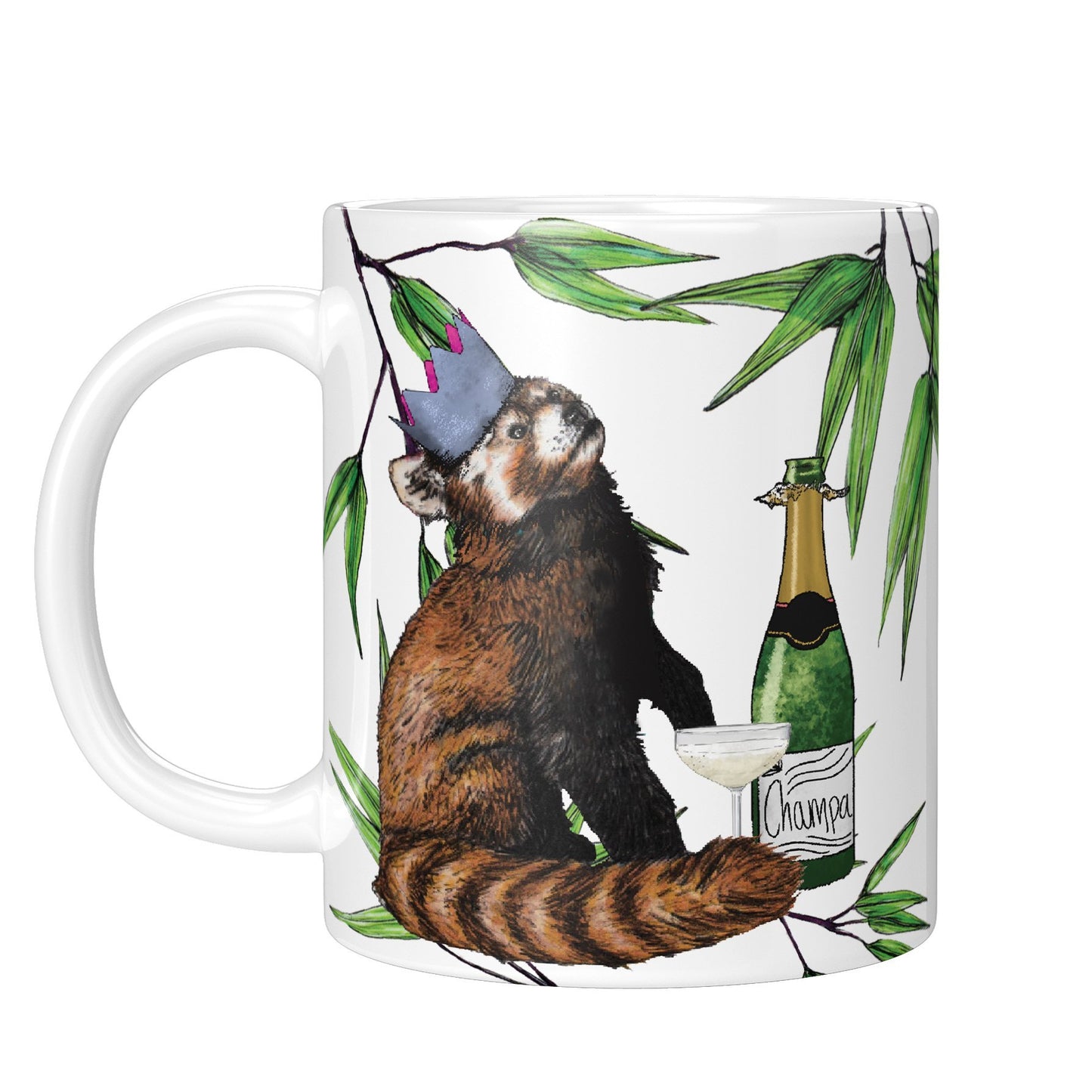 Party Red Pandas Mug - Fawn and Thistle