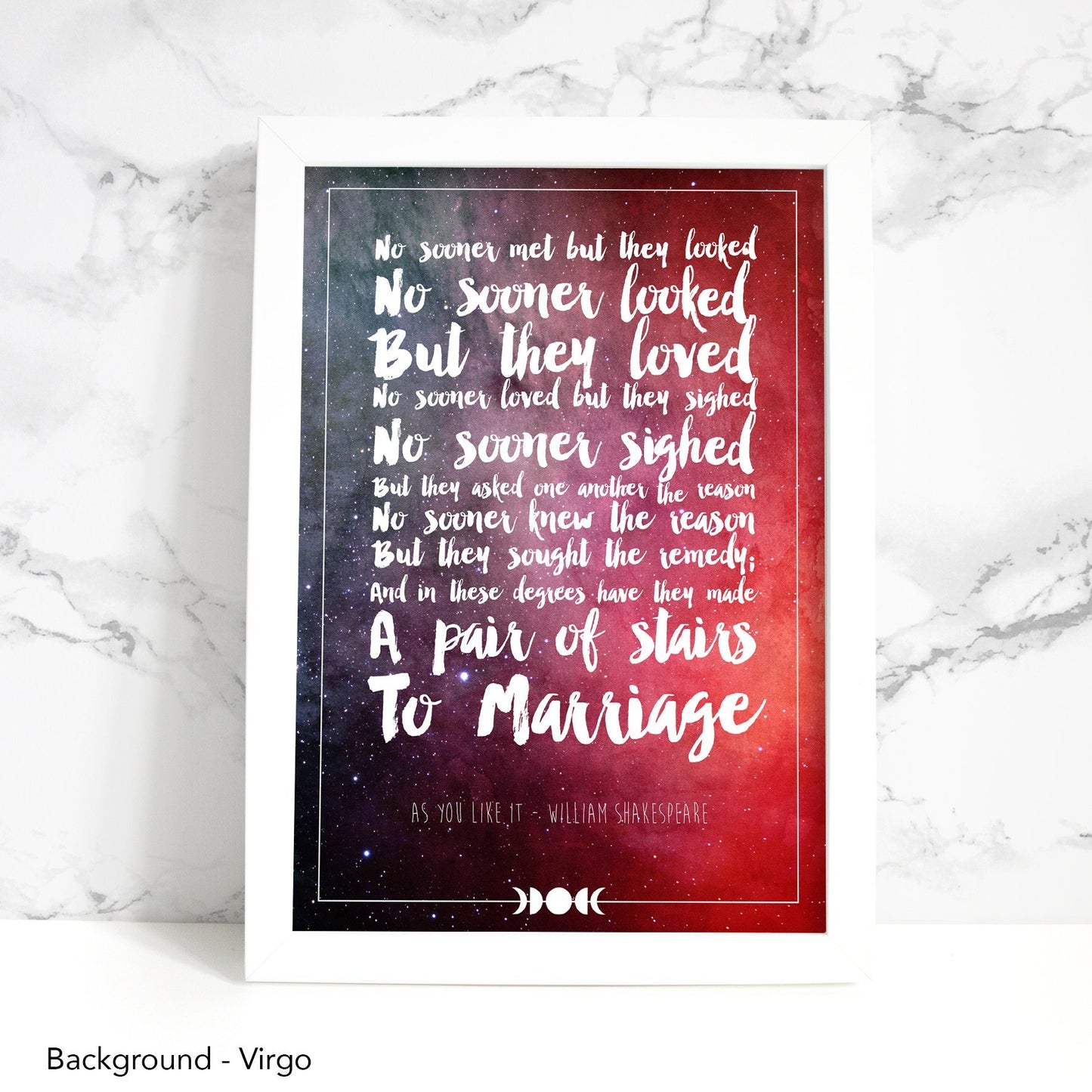 Personalised Favourite Song Lyrics Or Quote Print - Fawn and Thistle
