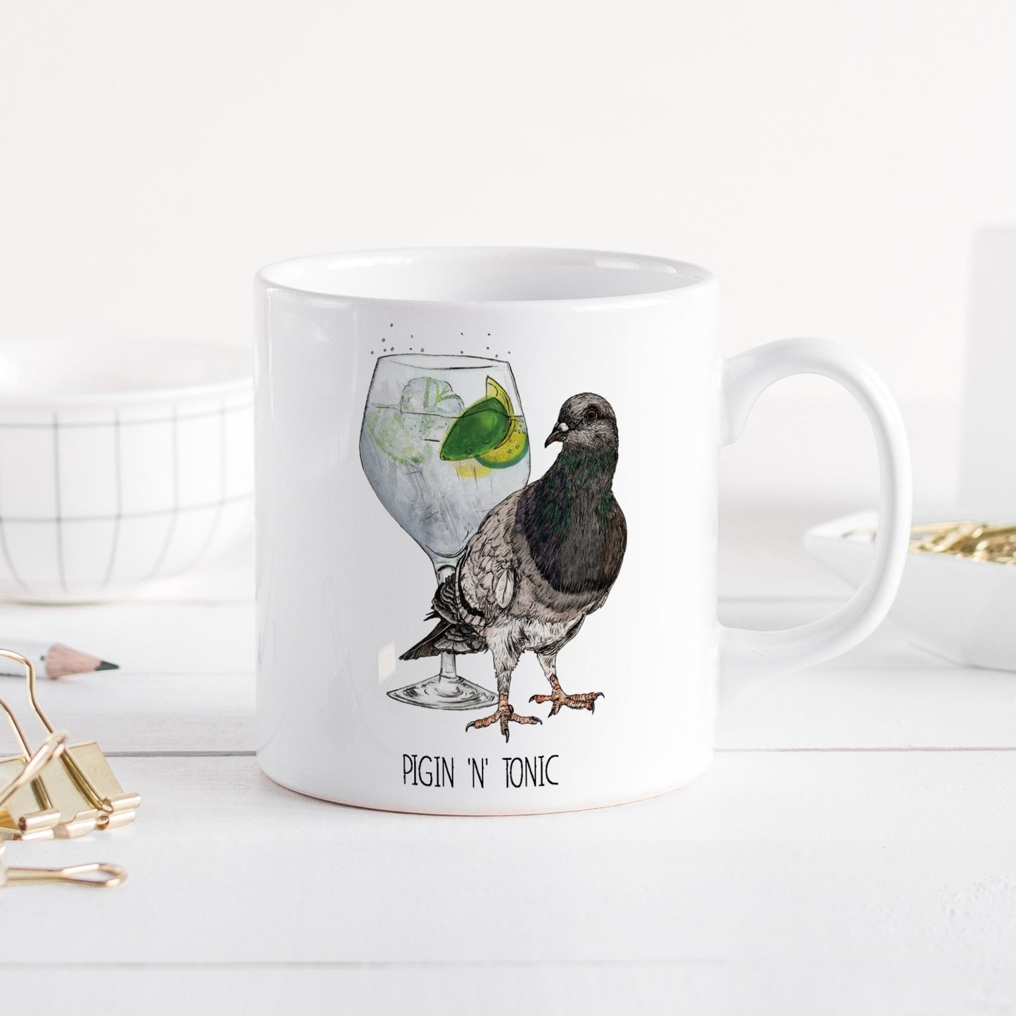 Pigin 'n' Tonic Mug - Fawn and Thistle