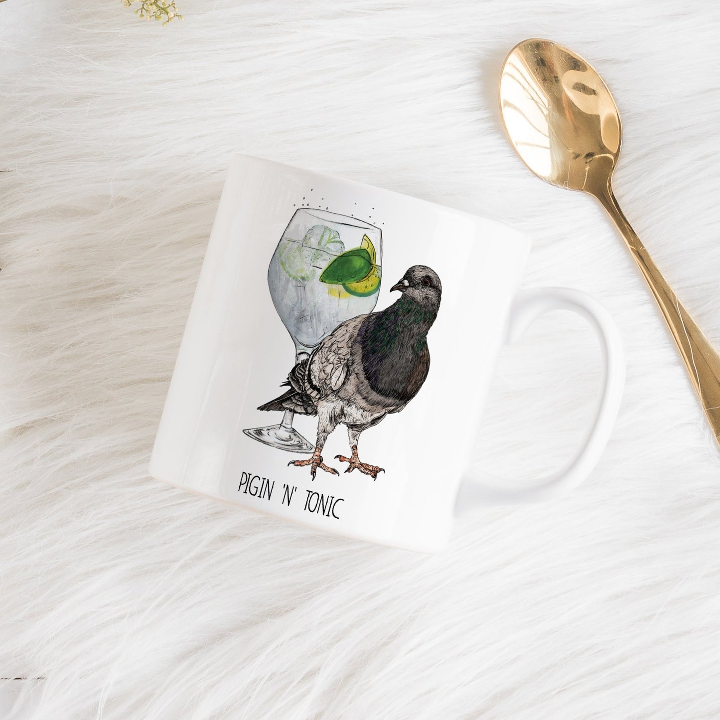 Pigin 'n' Tonic Mug - Fawn and Thistle