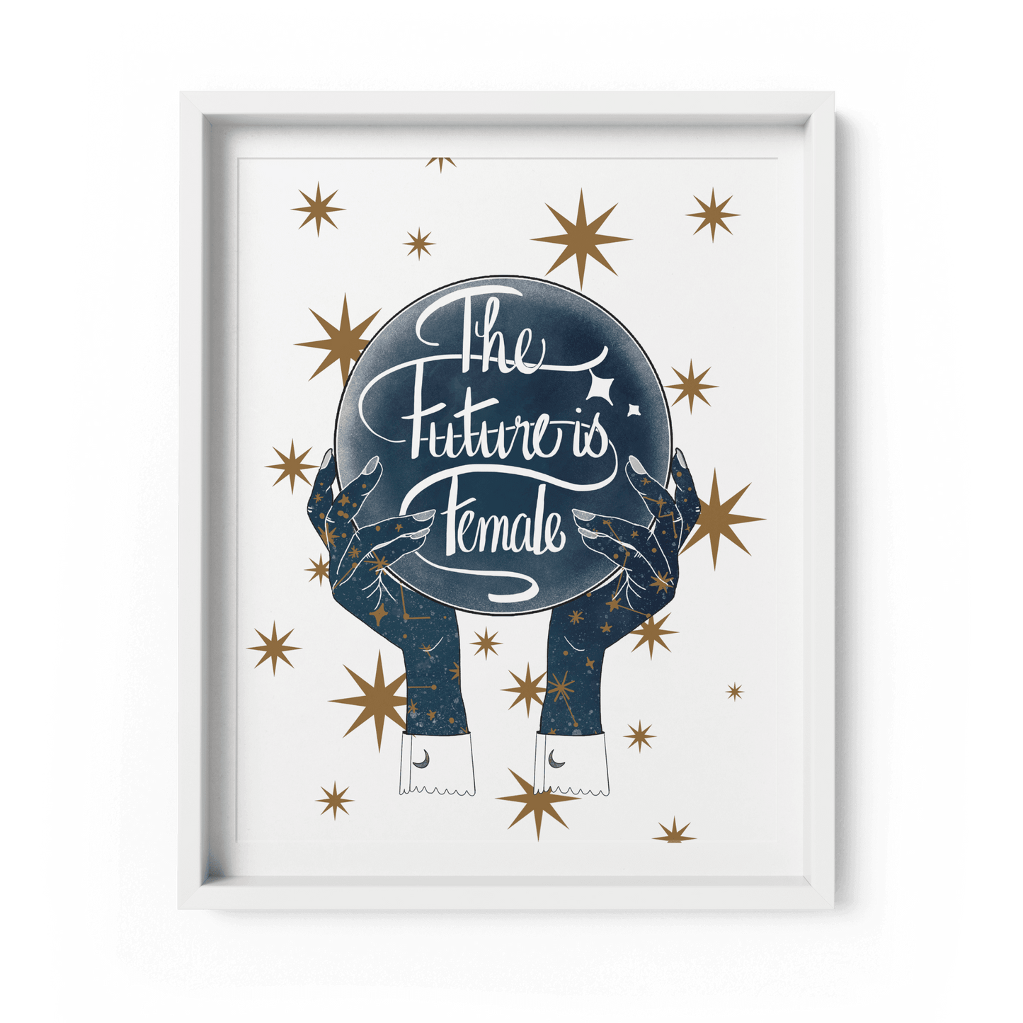 'The Future is Female' Art Print A4 - Fawn and Thistle