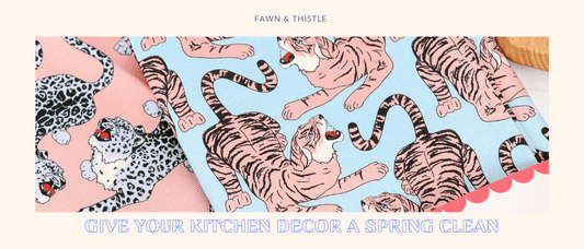 Statement Tea Towels to Make Your Kitchen Interior Brighter & Bolder - Fawn and Thistle