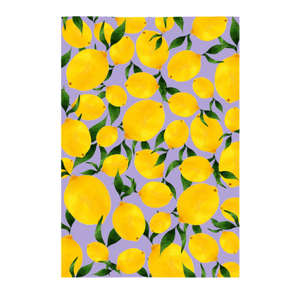 Lemon Gift Wrap Sheet