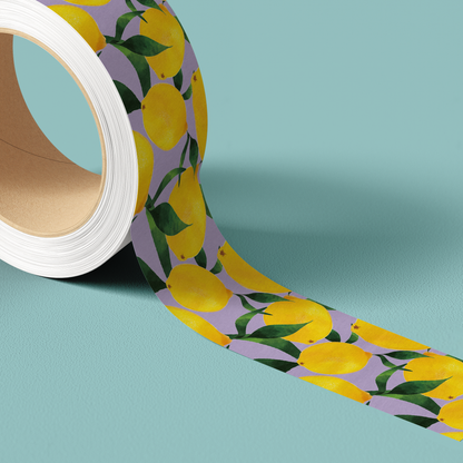 Lemon Pattern Washi Tape
