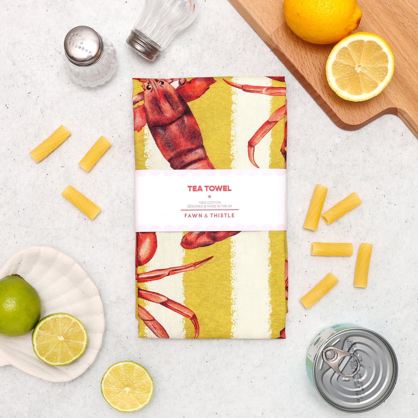 Frutti Di Mare Seaside Tea Towel