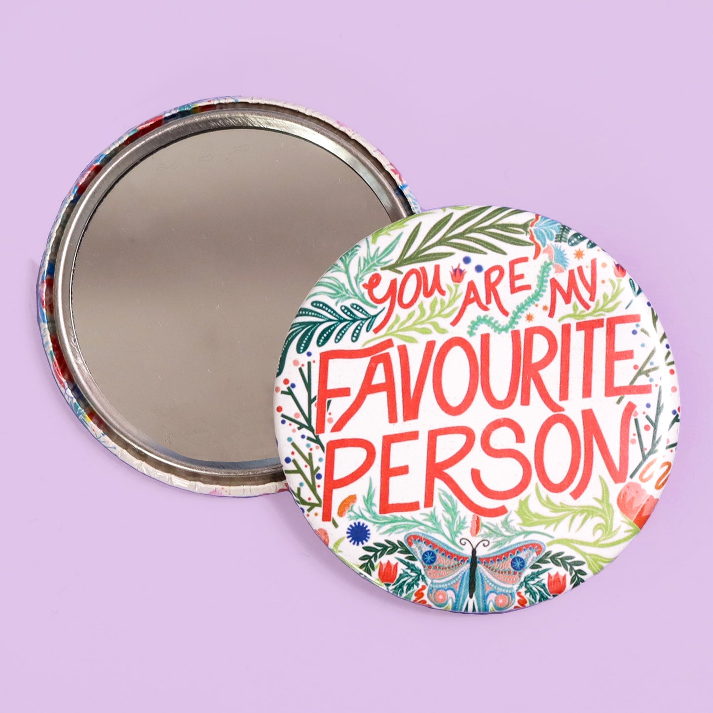 You're My Favourite Person Pocket Mirror by Fawn & Thistle