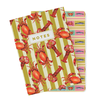 Frutti Di Mare A5 Lined Notebook
