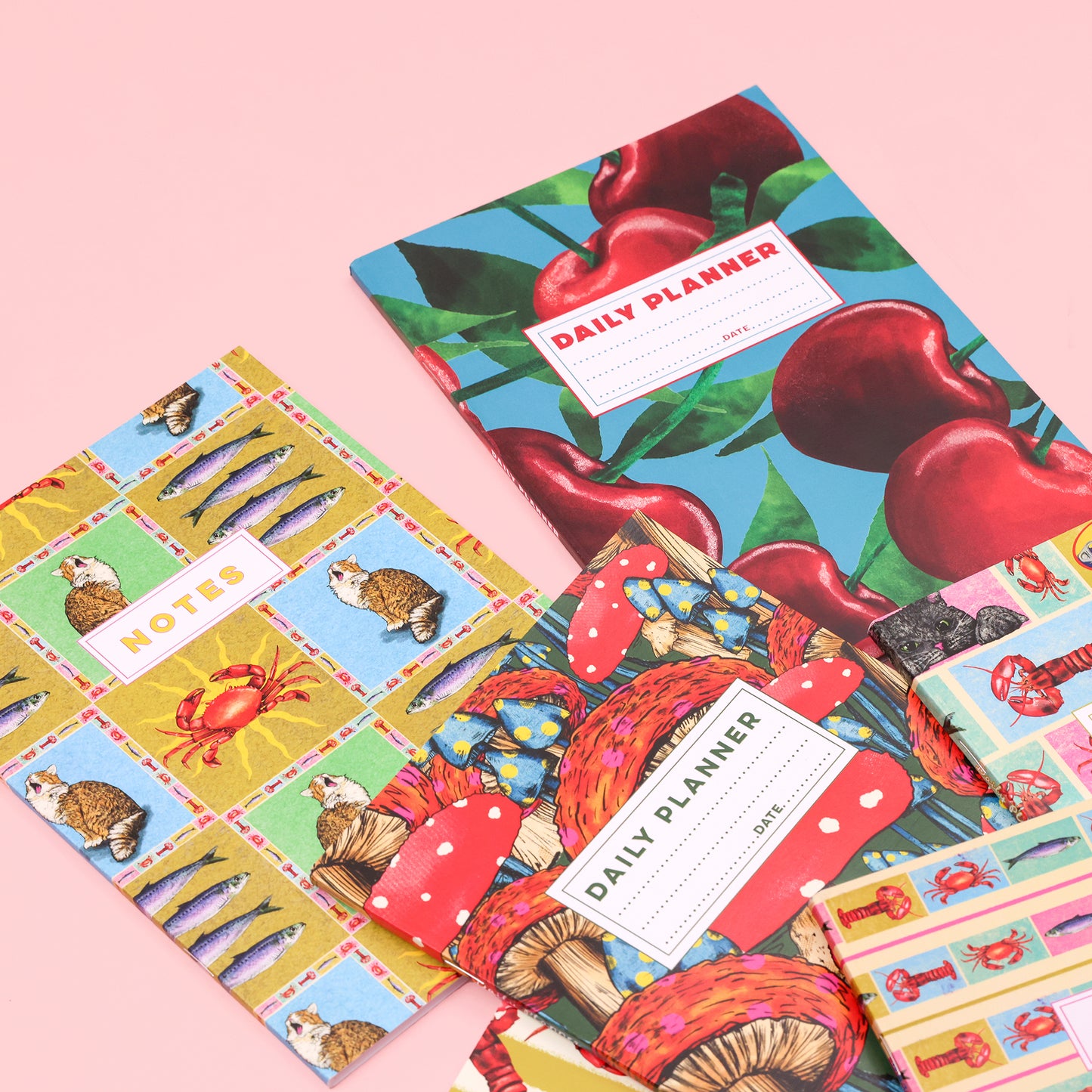 Mushroom A5 Daily Planner | Undated Planner