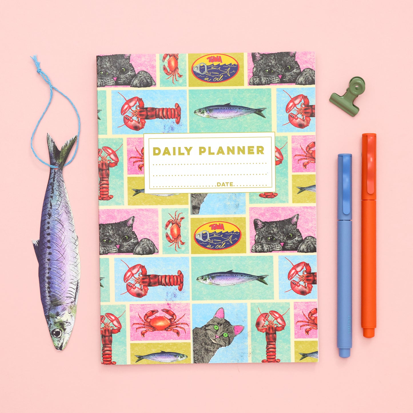 Cat's Pantry A5 Daily Planner | Undated Planner