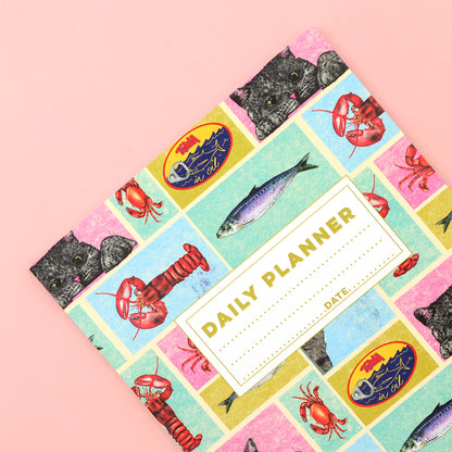 Cat's Pantry A5 Daily Planner | Undated Planner