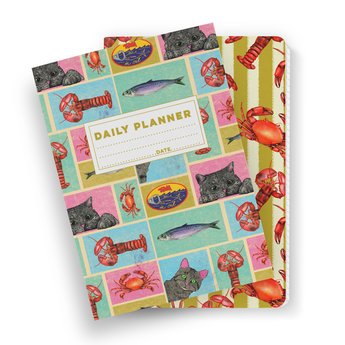 Cat's Pantry A5 Daily Planner | Undated Planner
