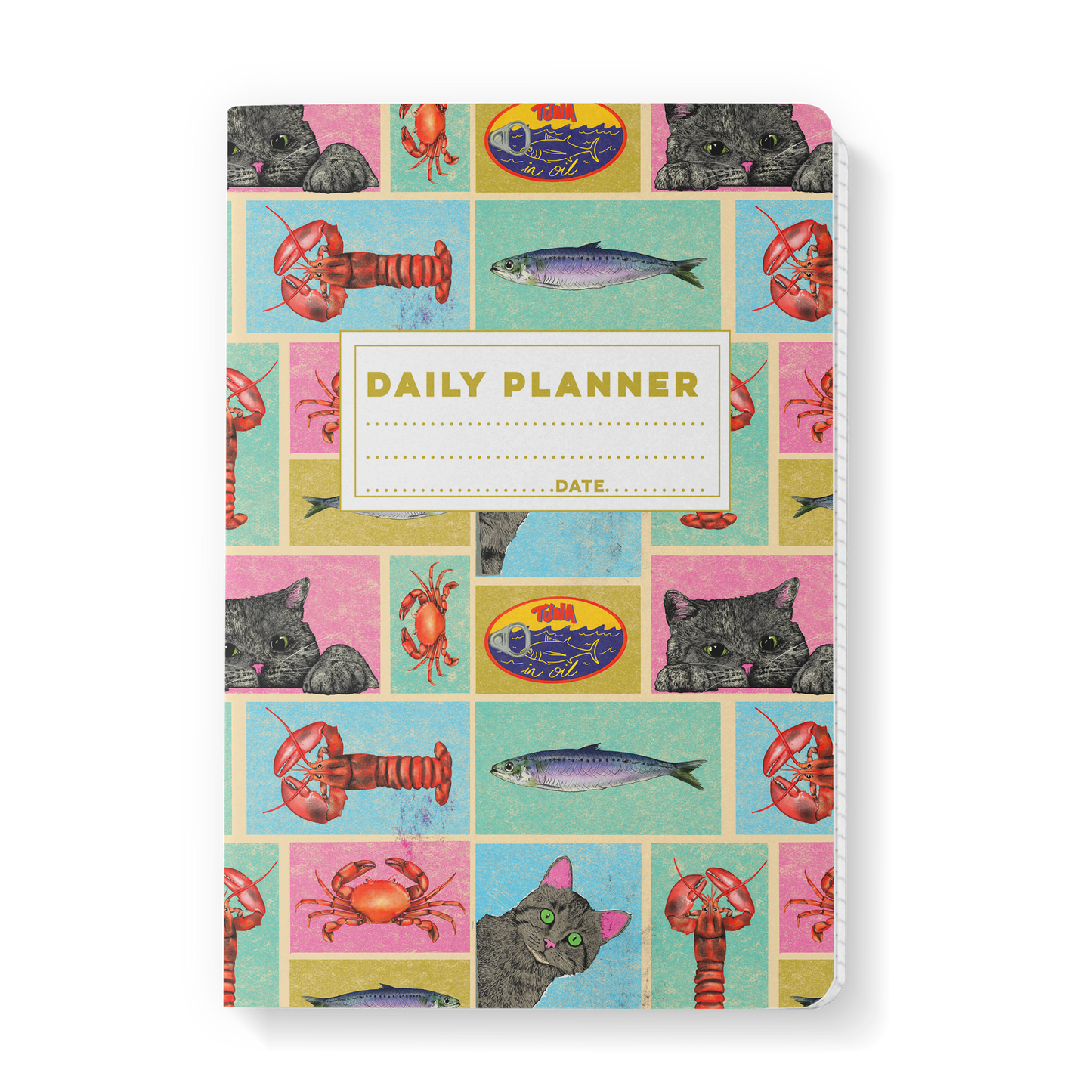 Cat's Pantry A5 Daily Planner | Undated Planner