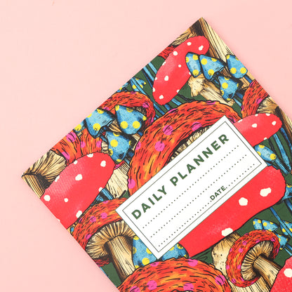 Mushroom A5 Daily Planner | Undated Planner
