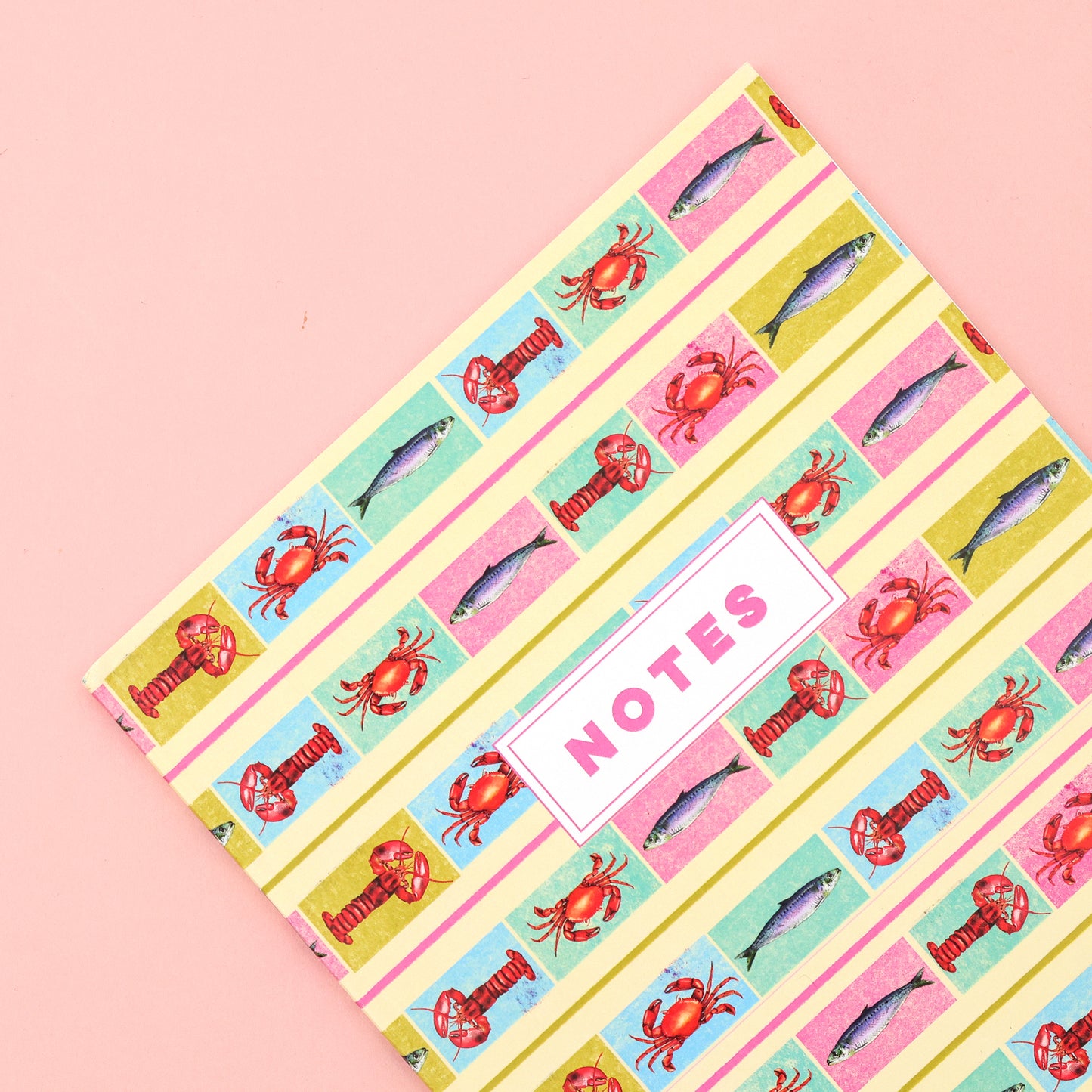 Tutti Frutti Sardines A5 Lined Notebook