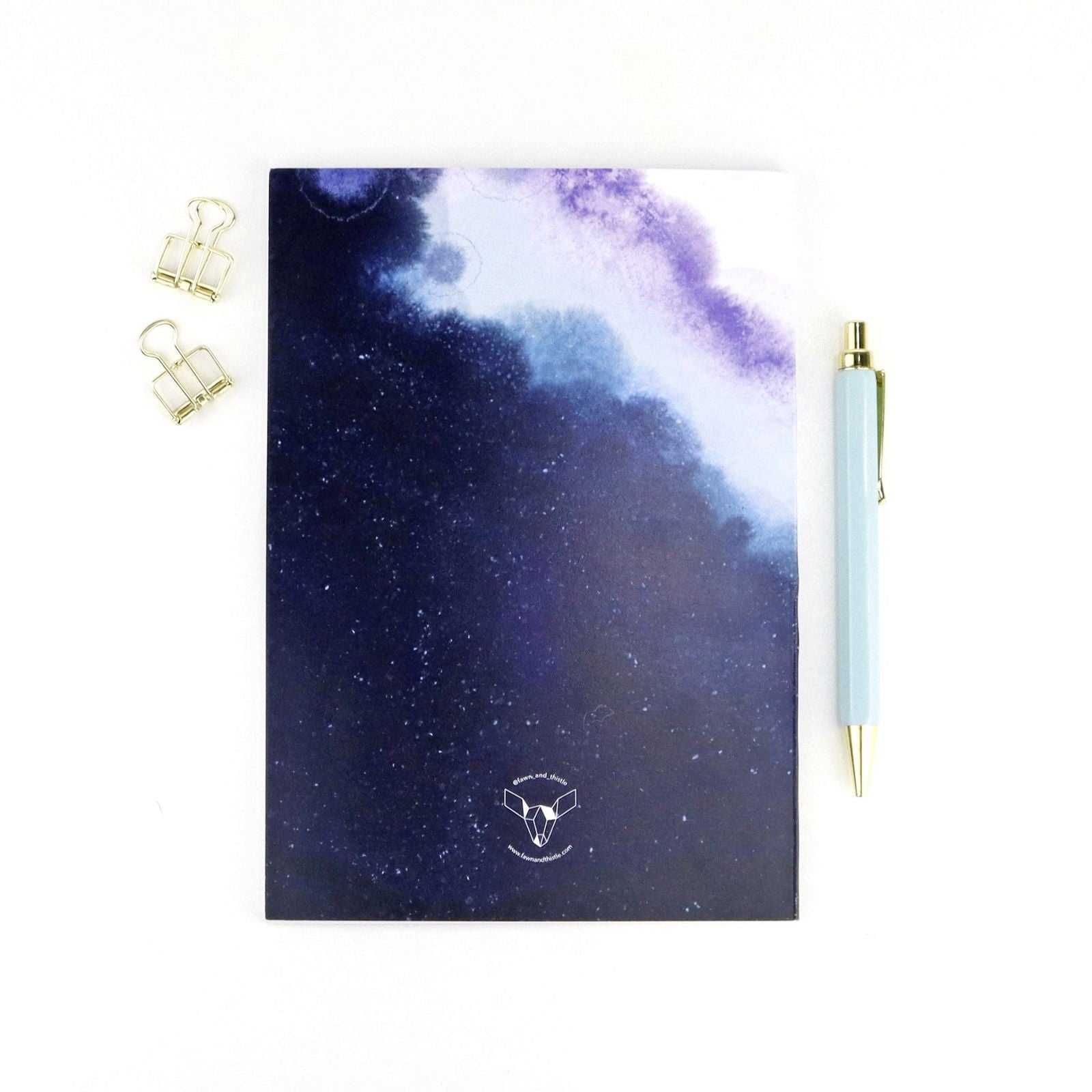 *Seconds Sale* Celestial Moon Daily Planner - Fawn and Thistle - 
