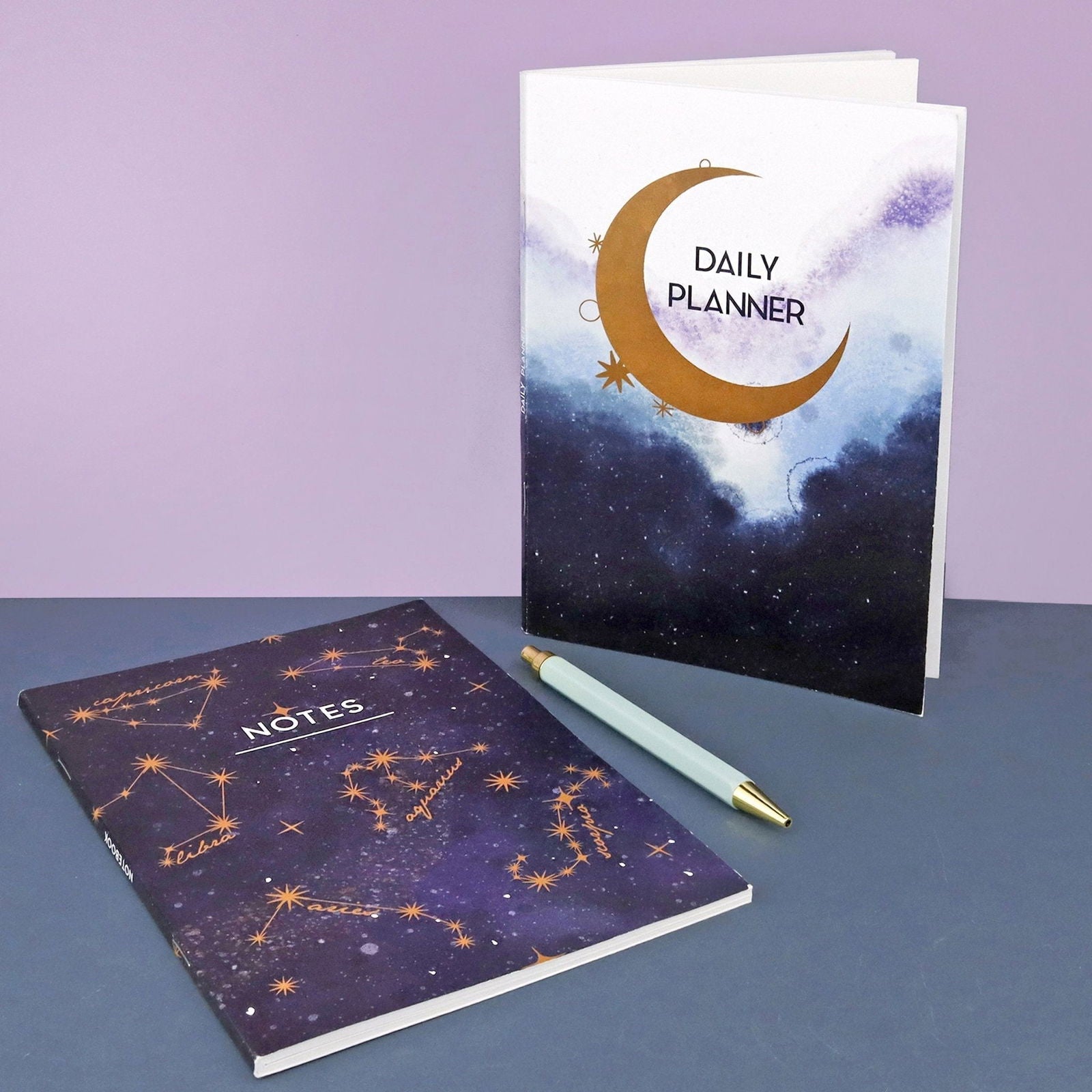 *Seconds Sale* Celestial Moon Daily Planner - Fawn and Thistle - 