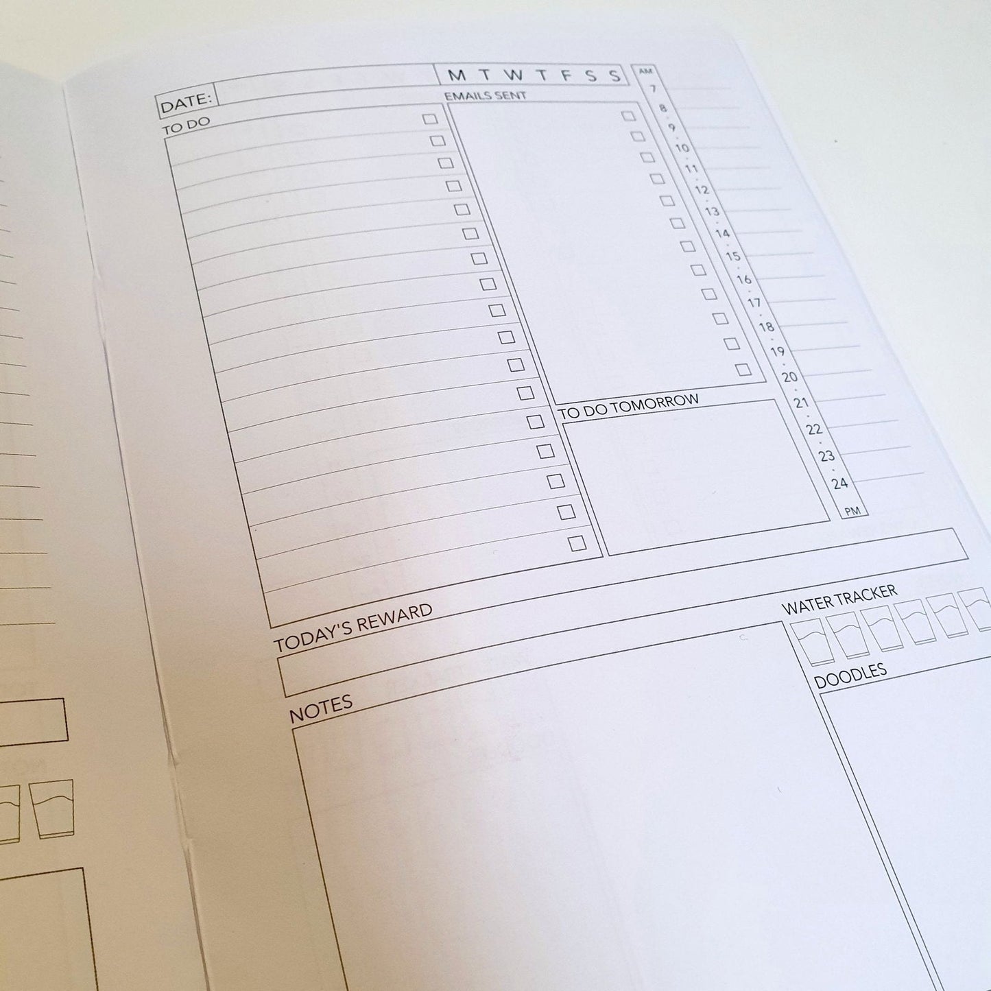 *Seconds Sale* Celestial Moon Daily Planner - Fawn and Thistle - 