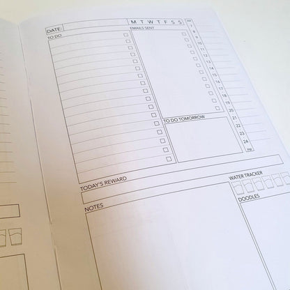 *Seconds Sale* Celestial Moon Daily Planner - Fawn and Thistle - 