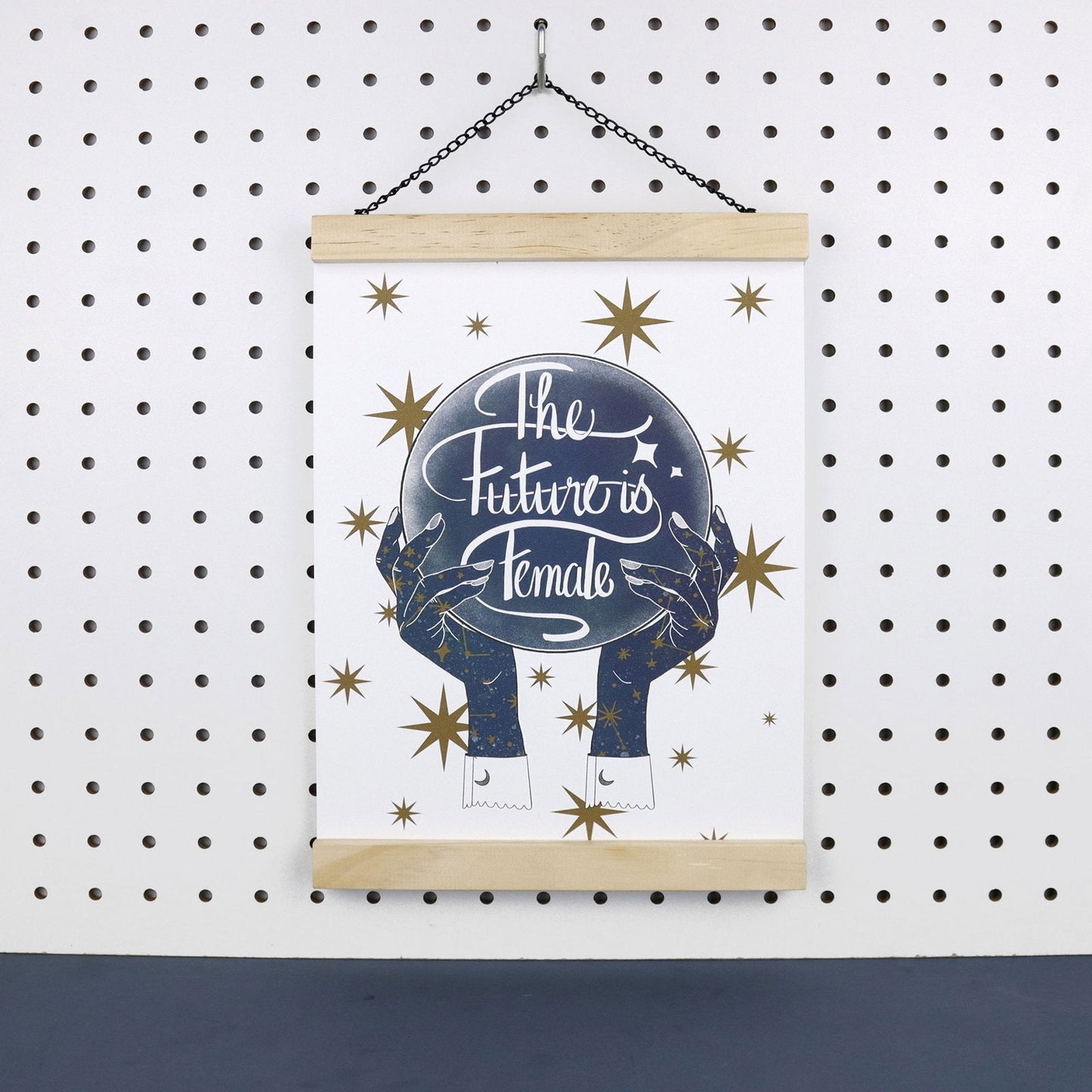 'The Future is Female' Art Print A4 - Fawn and Thistle - 