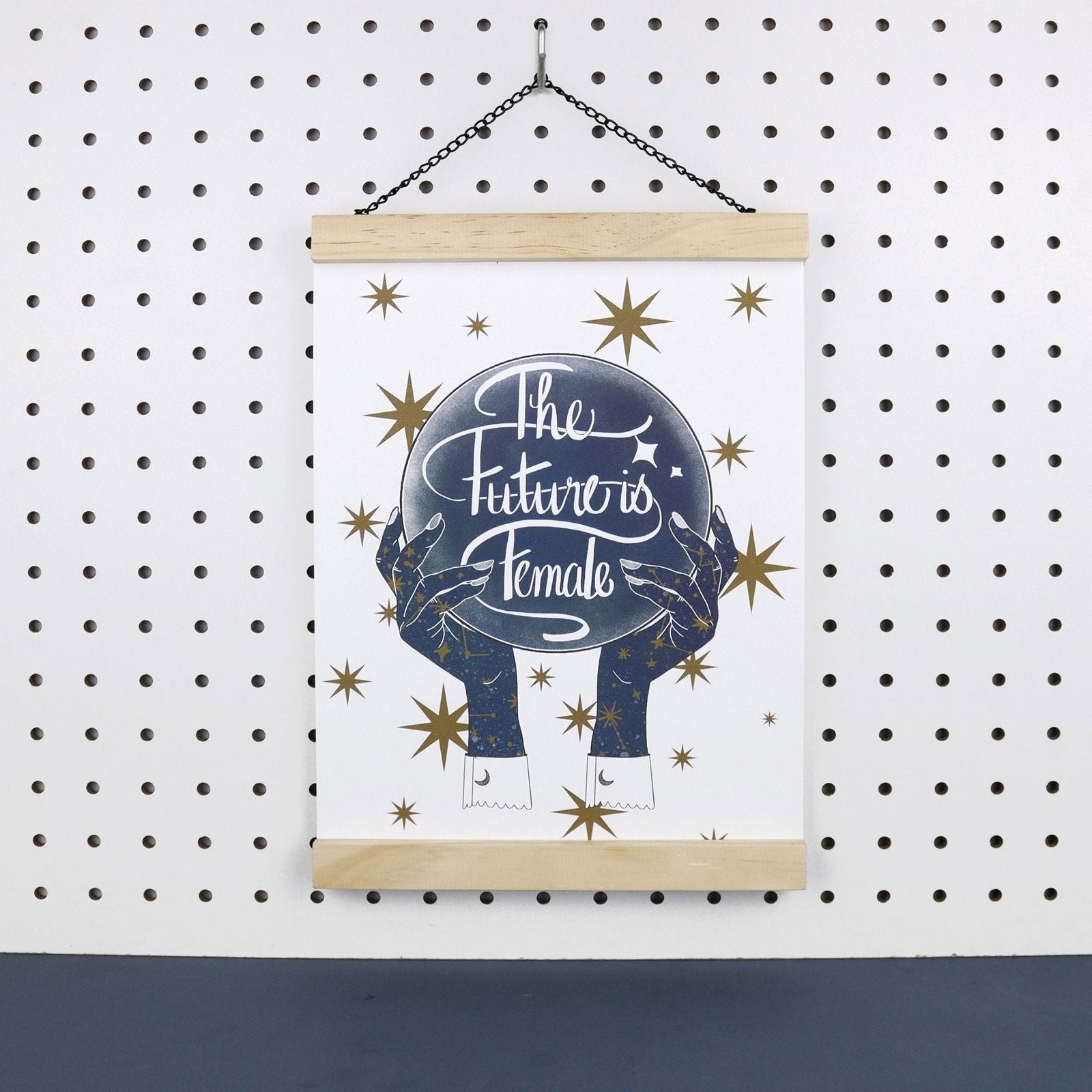 'The Future is Female' Art Print A4 - Fawn and Thistle - 