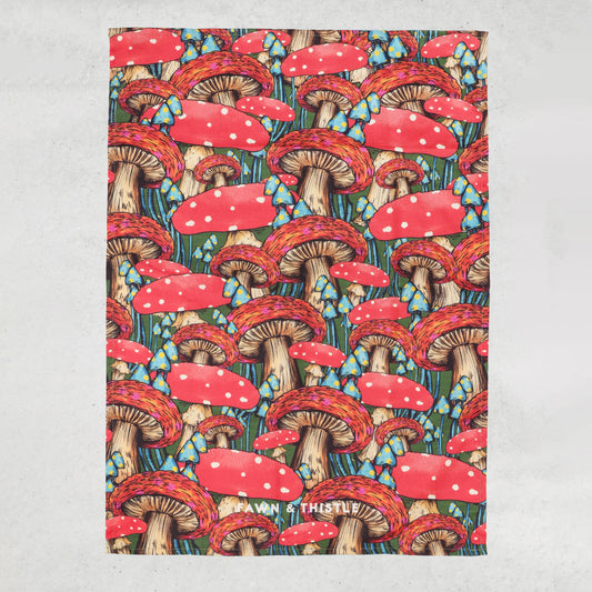 Mushroom Tea Towel