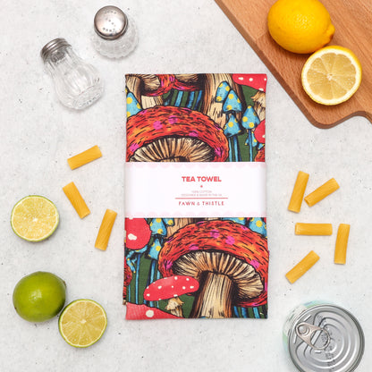 Mushroom Tea Towel