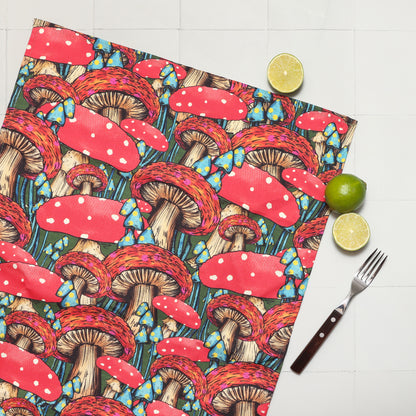 Mushroom Tea Towel