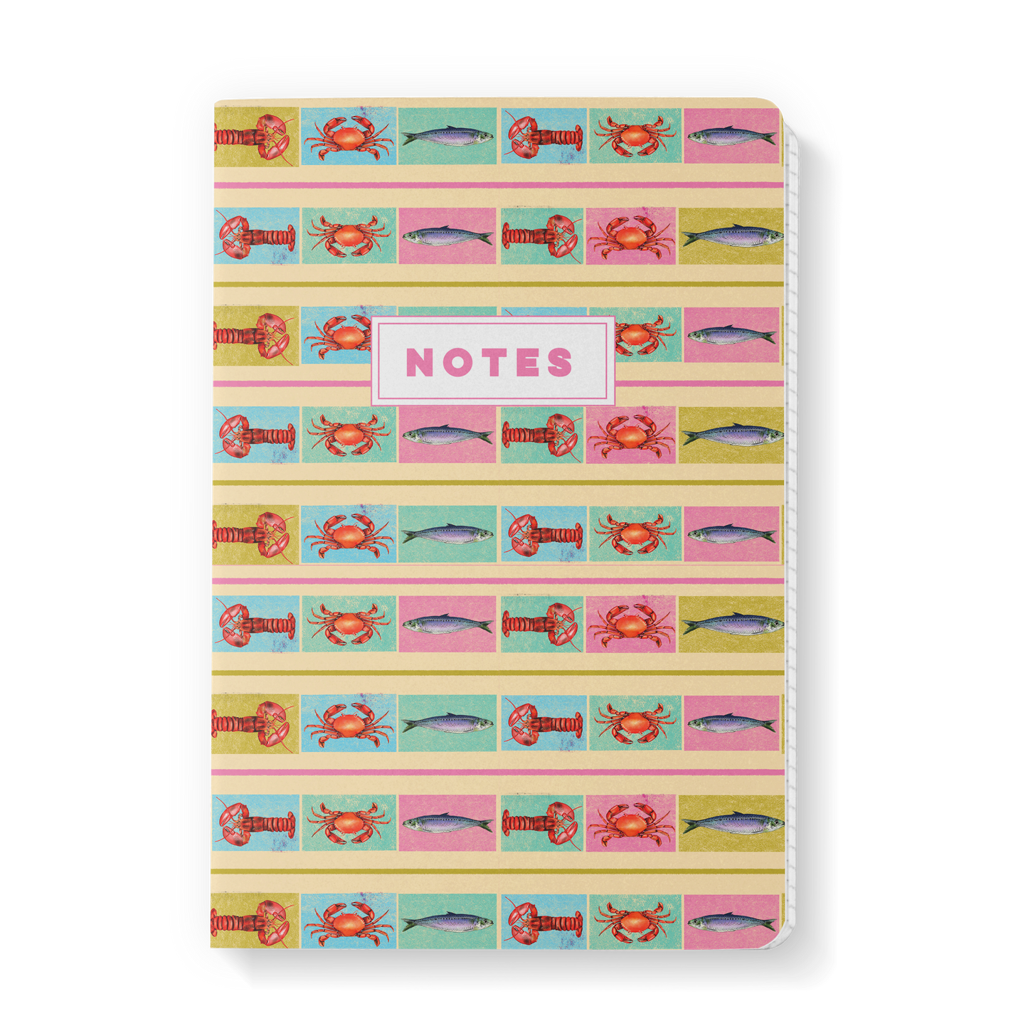 Tutti Frutti Sardines A5 Lined Notebook