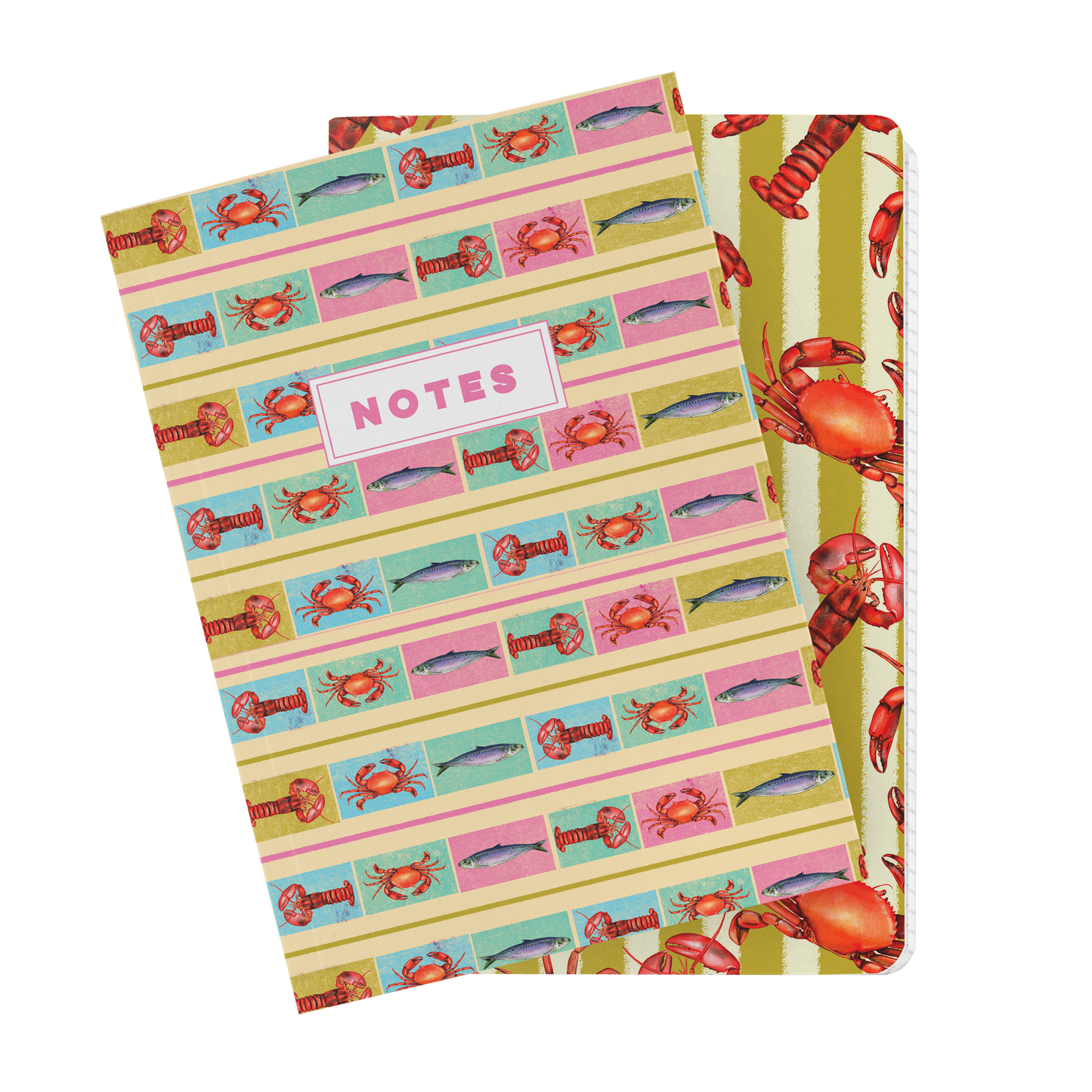 Tutti Frutti Sardines A5 Lined Notebook