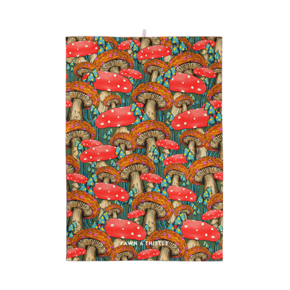 Mushroom Tea Towel