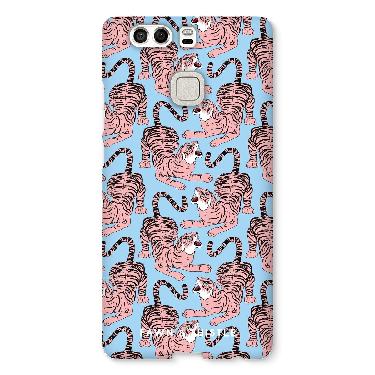 Roaring Pink Tiger Snap Phone Case