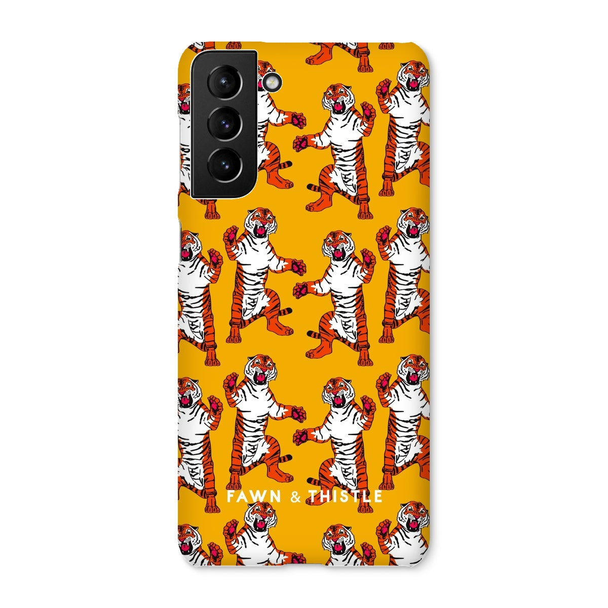 Yellow Tiger Phone Case